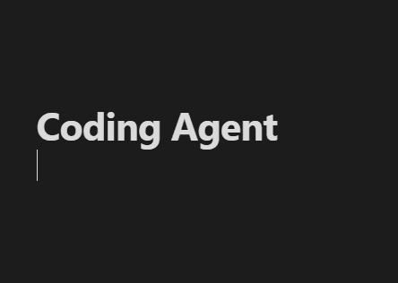 Coding Agent